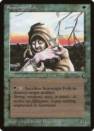 Scavenger Folk [The Dark] | Cards and Coasters CA