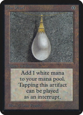 Mox Pearl [Limited Edition Alpha] | Cards and Coasters CA