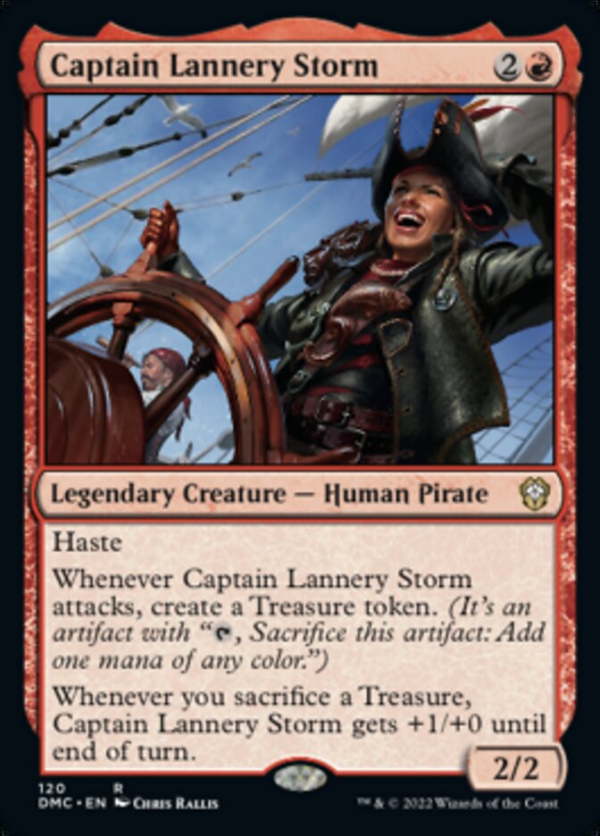 Captain Lannery Storm [Dominaria United Commander] | Cards and Coasters CA