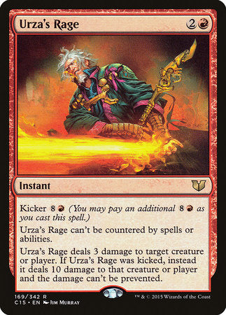 Urza's Rage [Commander 2015] | Cards and Coasters CA