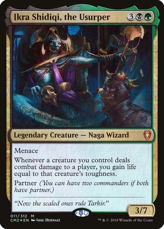 Ikra Shidiqi, the Usurper [Commander Anthology Volume II] | Cards and Coasters CA