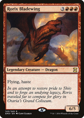 Rorix Bladewing [Eternal Masters] | Cards and Coasters CA
