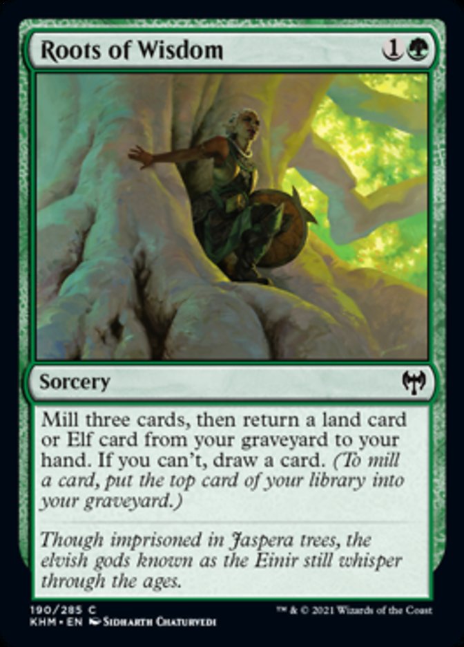 Roots of Wisdom [Kaldheim] | Cards and Coasters CA