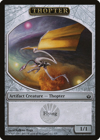 Thopter Token [Mirrodin Besieged Tokens] | Cards and Coasters CA