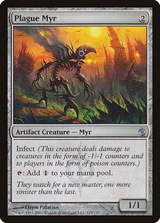 Plague Myr [Mirrodin Besieged] | Cards and Coasters CA