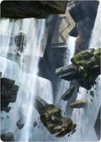 Island 1 Art Card [Zendikar Rising Art Series] | Cards and Coasters CA