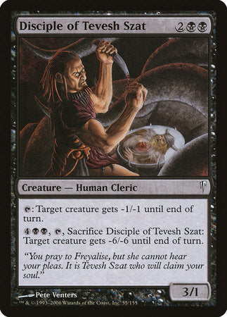 Disciple of Tevesh Szat [Coldsnap] | Cards and Coasters CA
