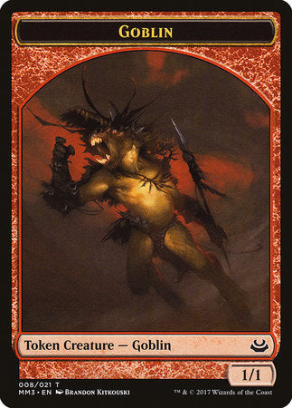 Goblin Token [Modern Masters 2017 Tokens] | Cards and Coasters CA