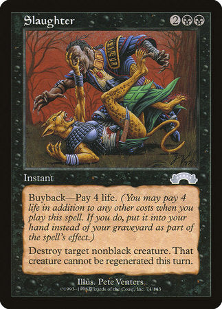Slaughter [Exodus] | Cards and Coasters CA