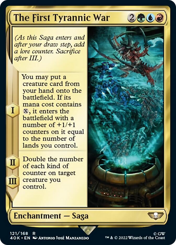 The First Tyrannic War [Universes Beyond: Warhammer 40,000] | Cards and Coasters CA