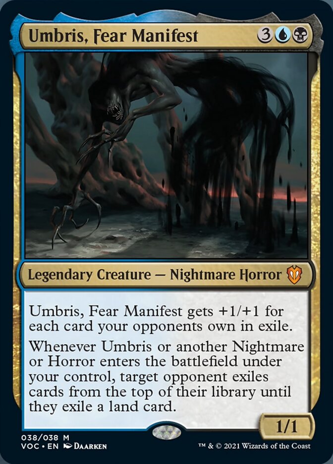 Umbris, Fear Manifest [Innistrad: Crimson Vow Commander] | Cards and Coasters CA