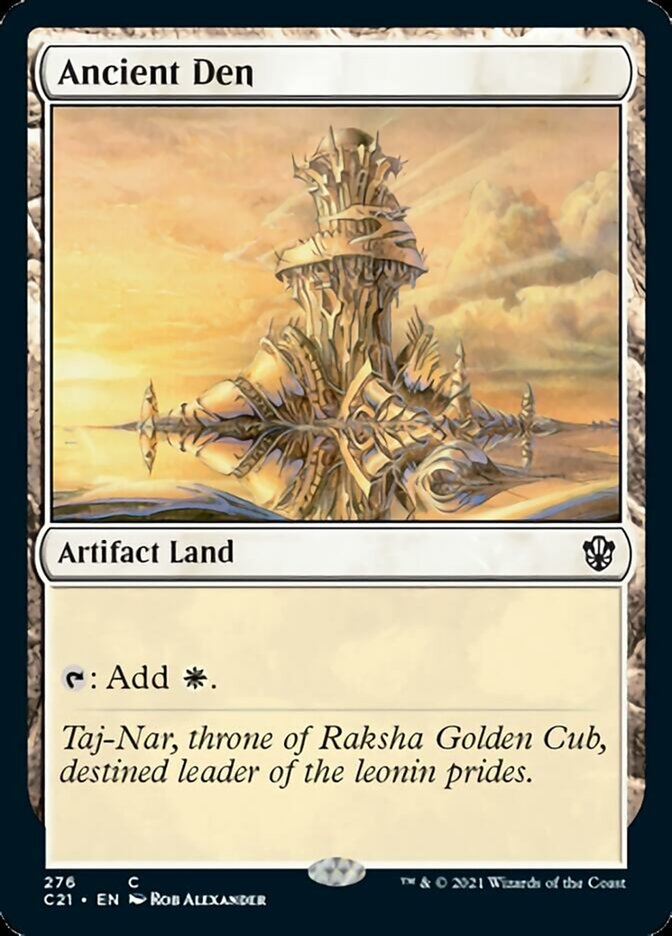 Ancient Den [Commander 2021] | Cards and Coasters CA