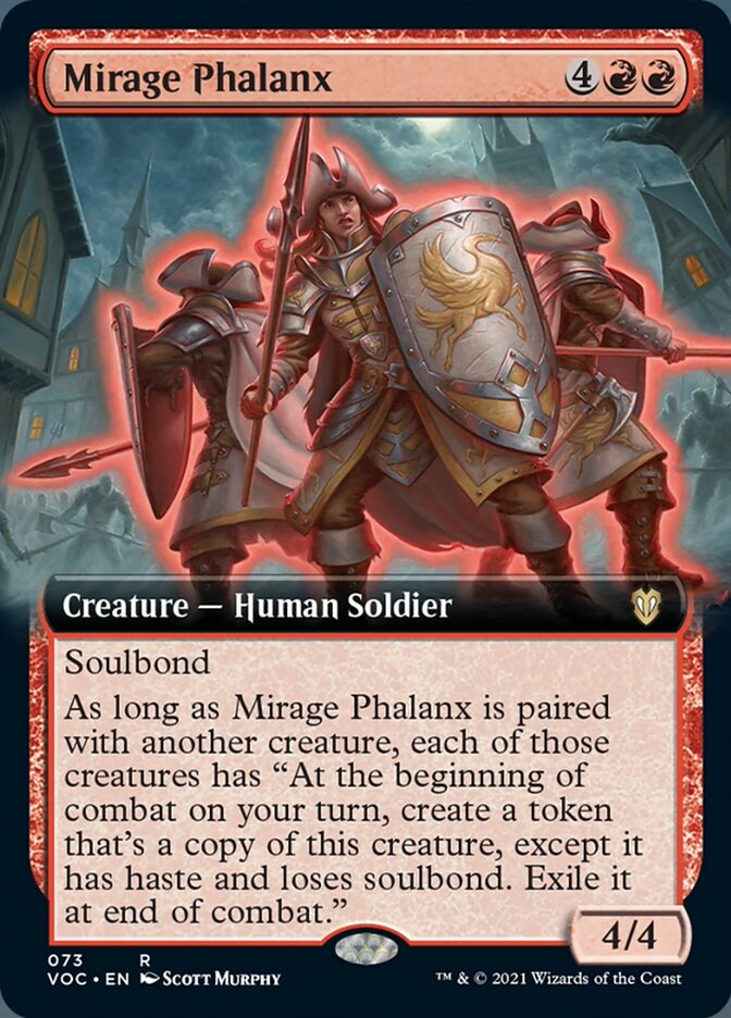 Mirage Phalanx (Extended) [Innistrad: Crimson Vow Commander] | Cards and Coasters CA