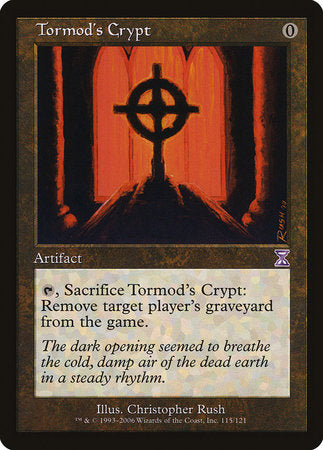 Tormod's Crypt [Time Spiral Timeshifted] | Cards and Coasters CA