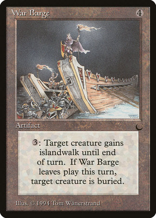 War Barge [The Dark] | Cards and Coasters CA