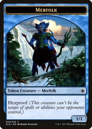 Merfolk (003) Token [Ixalan Tokens] | Cards and Coasters CA