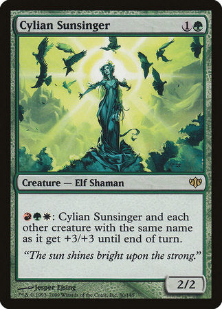 Cylian Sunsinger [Conflux] | Cards and Coasters CA
