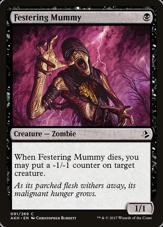 Festering Mummy [Amonkhet] | Cards and Coasters CA