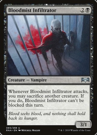 Bloodmist Infiltrator [Ravnica Allegiance] | Cards and Coasters CA