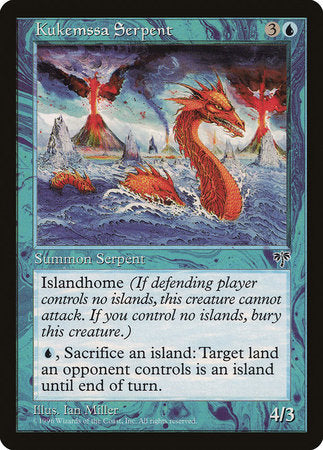 Kukemssa Serpent [Mirage] | Cards and Coasters CA