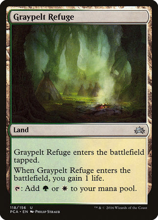 Graypelt Refuge [Planechase Anthology] | Cards and Coasters CA
