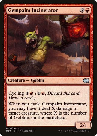 Gempalm Incinerator [Duel Decks: Merfolk vs. Goblins] | Cards and Coasters CA