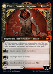 Valki, God of Lies // Tibalt, Cosmic Impostor (Showcase) [Kaldheim] | Cards and Coasters CA