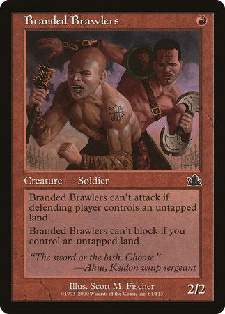 Branded Brawlers [Prophecy] | Cards and Coasters CA