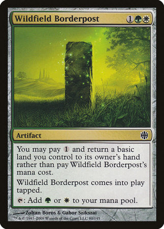 Wildfield Borderpost [Alara Reborn] | Cards and Coasters CA