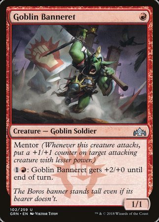 Goblin Banneret [Guilds of Ravnica] | Cards and Coasters CA