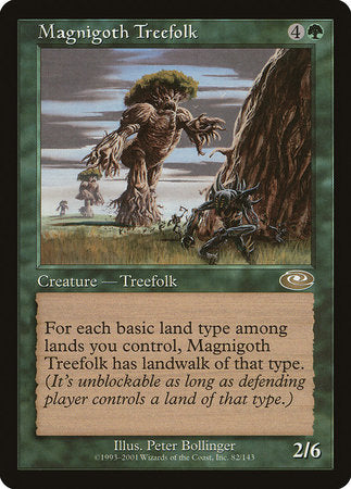 Magnigoth Treefolk [Planeshift] | Cards and Coasters CA