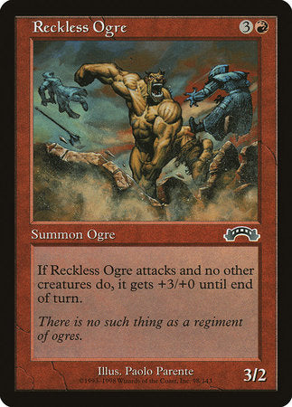 Reckless Ogre [Exodus] | Cards and Coasters CA