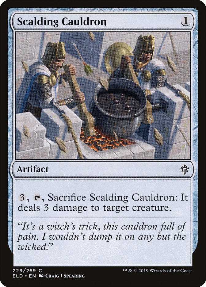 Scalding Cauldron [Throne of Eldraine] | Cards and Coasters CA