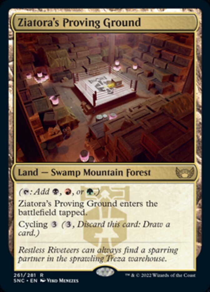 Ziatora's Proving Ground [Streets of New Capenna] | Cards and Coasters CA