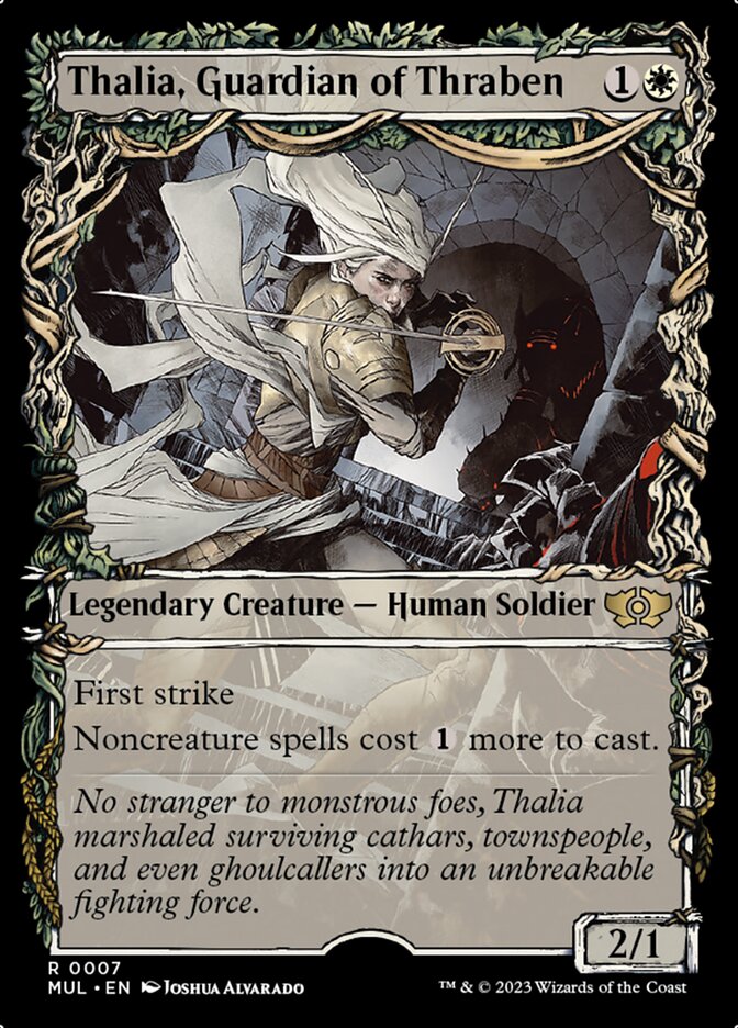 Thalia, Guardian of Thraben [Multiverse Legends] | Cards and Coasters CA