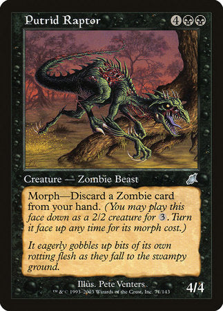 Putrid Raptor [Scourge] | Cards and Coasters CA