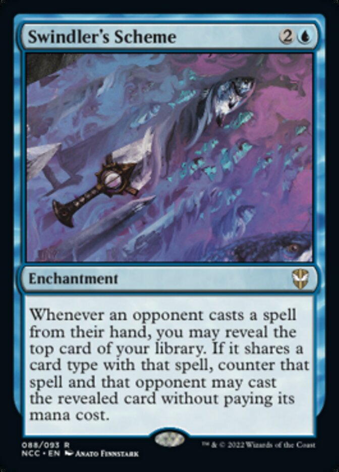 Swindler's Scheme [Streets of New Capenna Commander] | Cards and Coasters CA