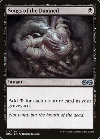 Songs of the Damned [Ultimate Masters] | Cards and Coasters CA