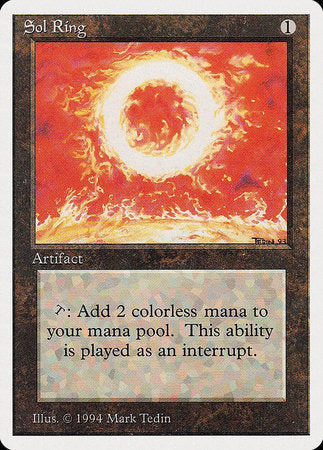 Sol Ring [Summer Magic / Edgar] | Cards and Coasters CA