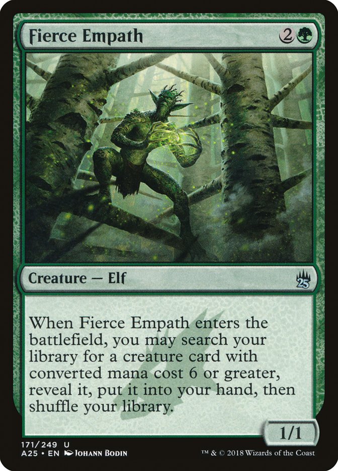 Fierce Empath [Masters 25] | Cards and Coasters CA