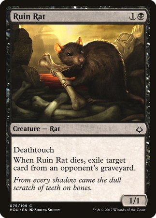 Ruin Rat [Hour of Devastation] | Cards and Coasters CA