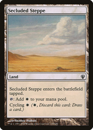 Secluded Steppe [Archenemy] | Cards and Coasters CA