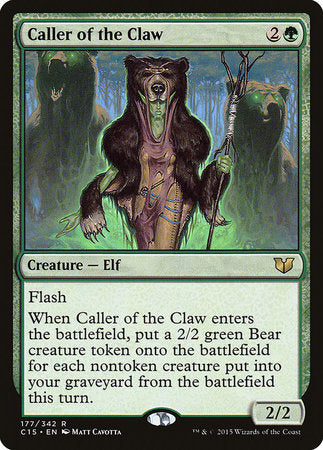 Caller of the Claw [Commander 2015] | Cards and Coasters CA