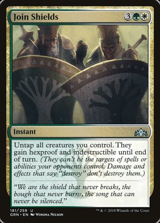 Join Shields [Guilds of Ravnica] | Cards and Coasters CA