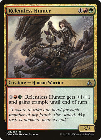 Relentless Hunter [Oath of the Gatewatch] | Cards and Coasters CA