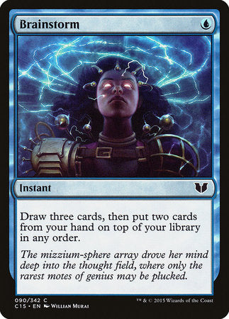 Brainstorm [Commander 2015] | Cards and Coasters CA