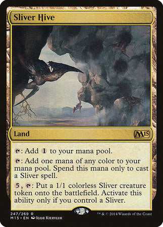 Sliver Hive [Magic 2015] | Cards and Coasters CA