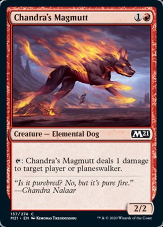 Chandra's Magmutt [Core Set 2021] | Cards and Coasters CA