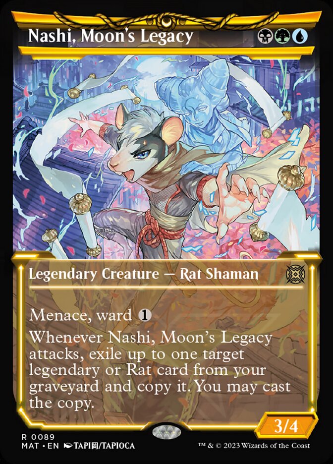 Nashi, Moon's Legacy (Showcase) [March of the Machine: The Aftermath] | Cards and Coasters CA