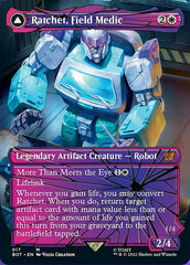 Ratchet, Field Medic // Ratchet, Rescue Racer (Shattered Glass) [Universes Beyond: Transformers] | Cards and Coasters CA